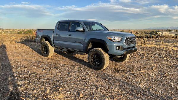 My new lift, wheels and tires installed by The Lift Shop!