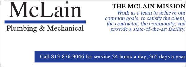 McLain Plumbing & Electric Service