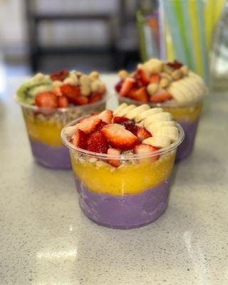 Create Your Own Ube & Mango Bowls