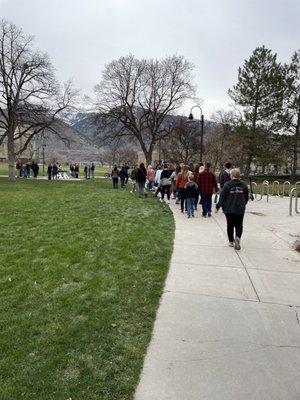 Touring Utah State University, incoming freshman fall 2022!