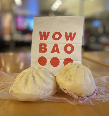 Mongolian Beef & Cheeseburger Baos. I preferred the Mongolian Beef Bao