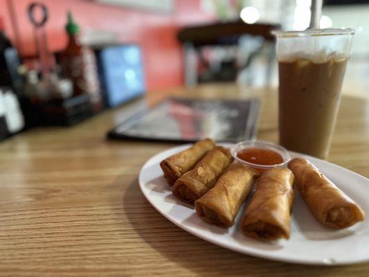 Shrimp eggrolls