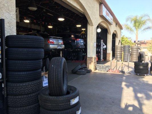 Getting my brakes done at Randy's