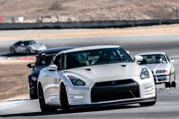 Alekshop GT-R at Laguna Seca Track