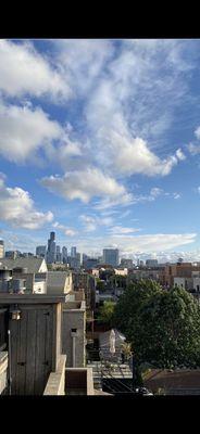 Rooftop view