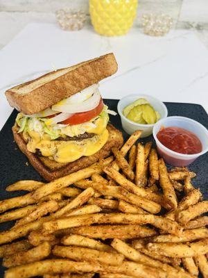 Texas Double Cheeseburger