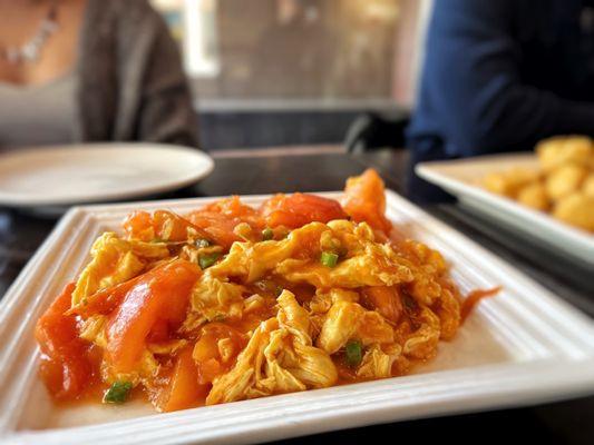 Stir Fry Tomato and Egg