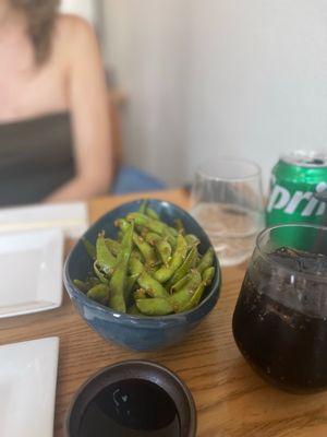 Garlic Edamame