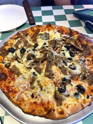 Gyro Pizza