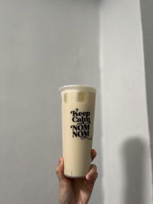 White Peach Oolong Milk Tea