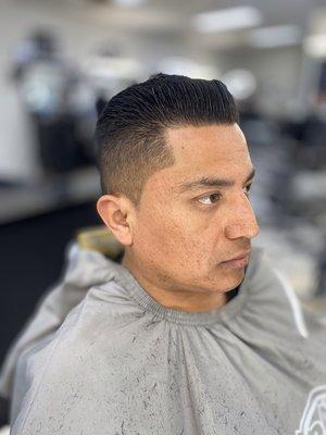 Haircut by JC 
 Book online at VIPBarbering.com
 669-236-7655