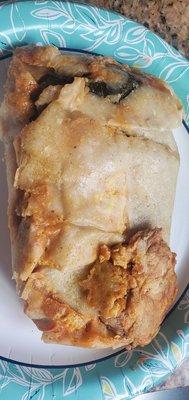 Chile relleno tamale