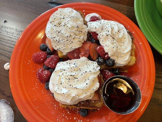 Lemon Cake French Toast