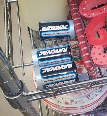 Batteries are supposed to be sold in secure packaging