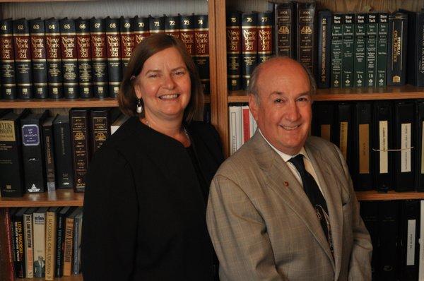 Attorneys Carolyn Reardon, and Richard Kroll