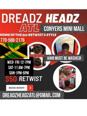 Now located at Conyers Mini Mall Booth I-6. 770-588-2176 ask for Brooklyn. No weapons formed against me shall prosper!