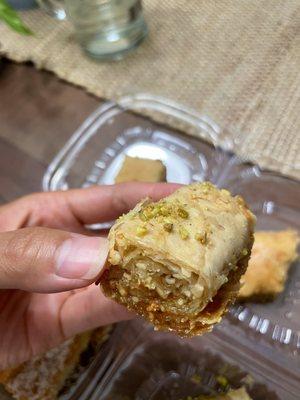 Cashew Baklava