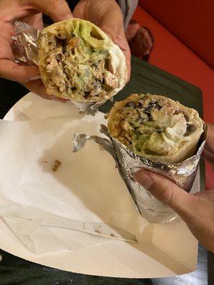 Regular Grilled Chicken Burrito