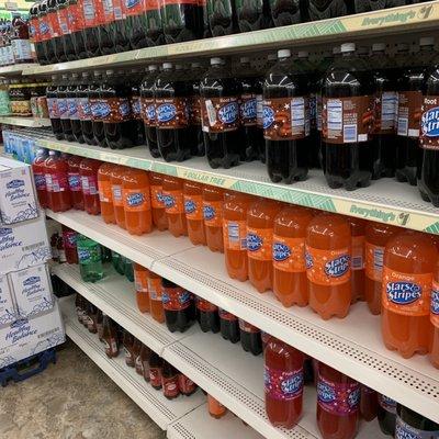 Soda at the Dollar Tree at Kemp in Wichita Falls, Texas.