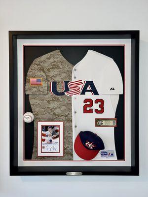 Sports Memorabilia Shadowbox