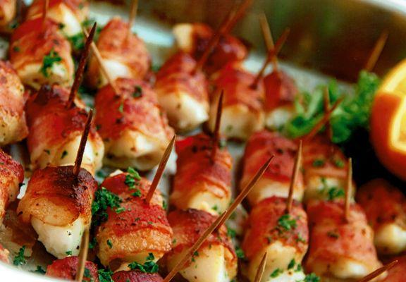 Bacon Wrapped Scallops