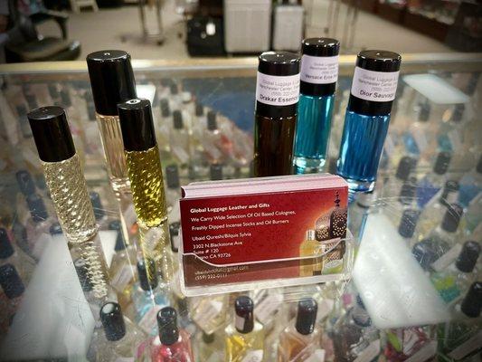 Scented oils for men and women. Wonderful!! They last longer!