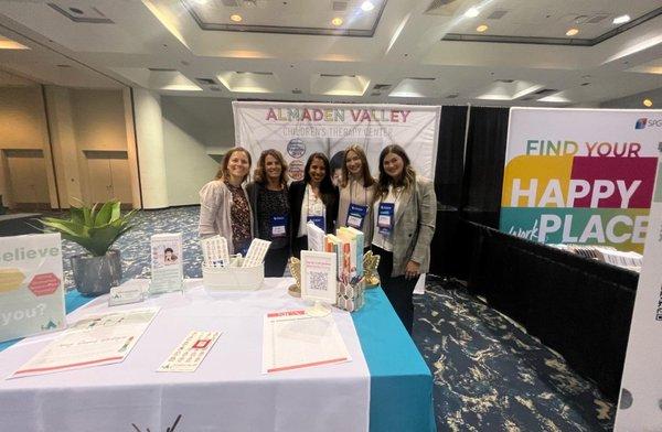 Some of our team at the annual OT state conference at our booth! We are always looking for wonderful new therapists to add to our team!