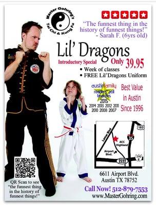 Little Dragon advertisement