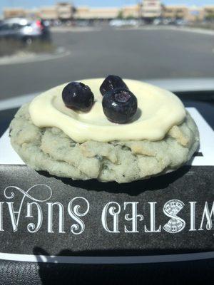 May 2022 cookie of the month - lemon blueberry