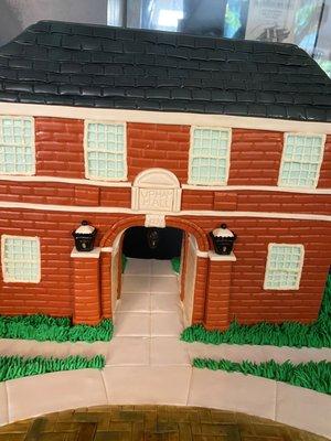 Upham Hall Arch Grooms cake