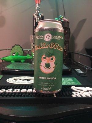 Limited.. collaboration with Carvel.. 8%.. great for St. Patrick's Day