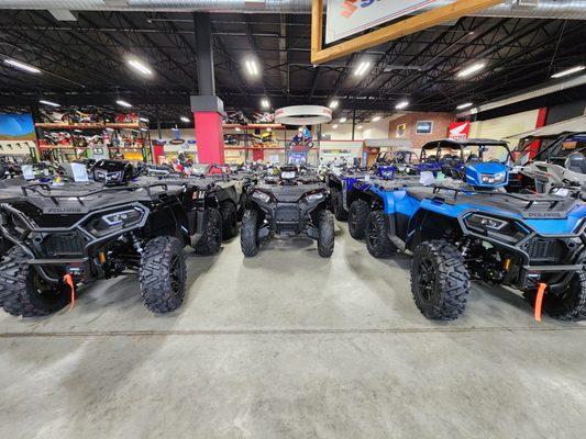 Specializing in selling and servicing Polaris ATV's and Side by Sides