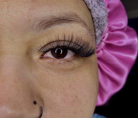 Hybrid lash extensions