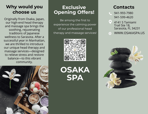 Explore the incredible journey that brought our unique Japanese wellness traditions from Osaka to Sarasota.