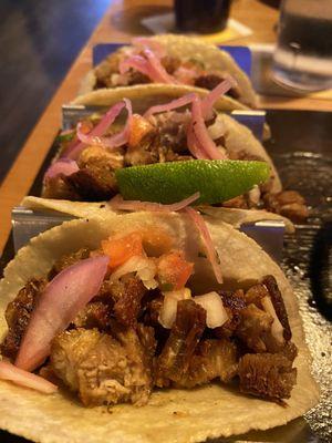 Beef street tacos