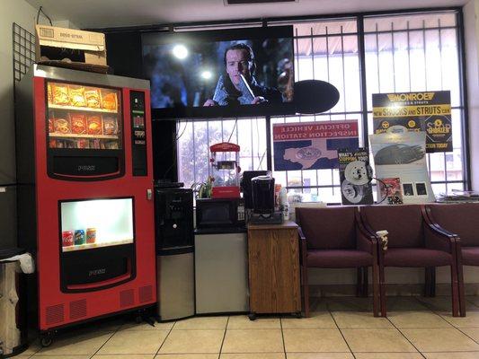 Snack room area