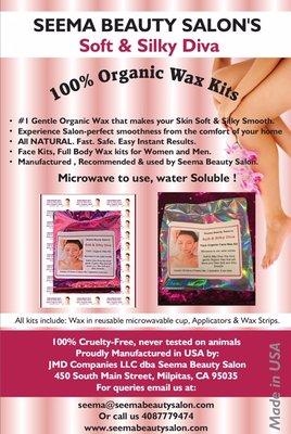 Organic NO Chemical Wax  used for Waxing.