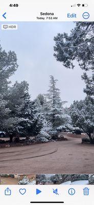 Beautiful dusting of snow