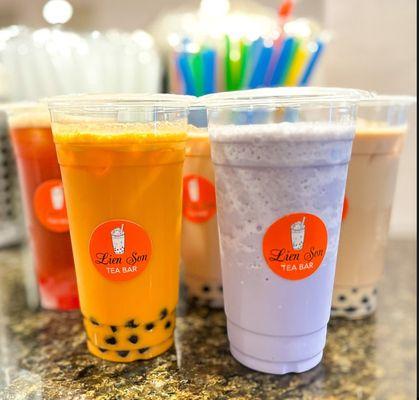 Living la vida boba 
 Try our refreshing bubble tea drinks this summer