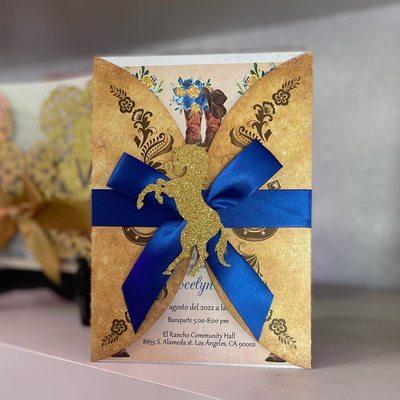 Charro Quinceanera Invitation