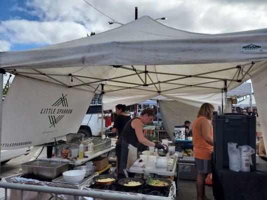 Kakaako Farmers Market on Saturdays