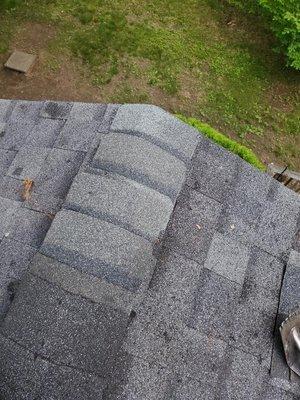 Before and after pics roof repairs 6/24/23