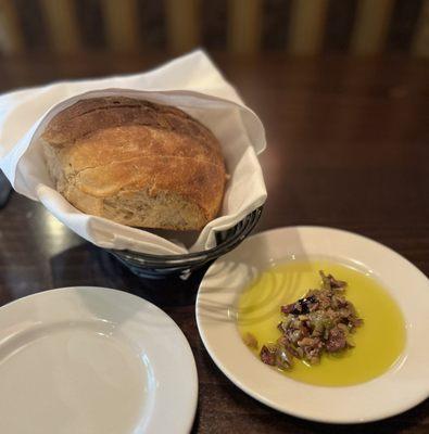 Delicious Rosemary Bread with Olive Tapanade