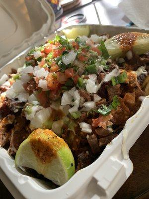 Carne asada fries