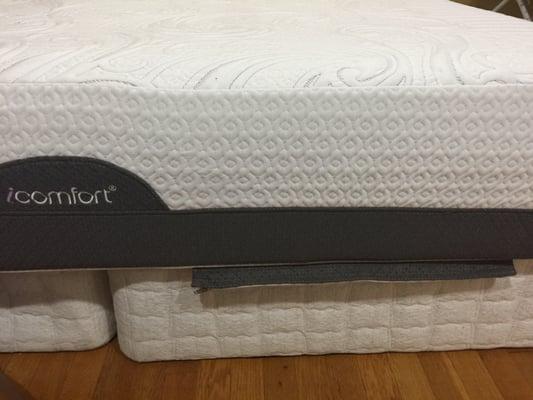 Zip hanging in mattress? Wrong size mattress than order, no bed received yet to support mattress ordered in march'15