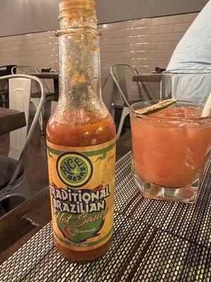 House branded Traditional Brazilian hot sauce