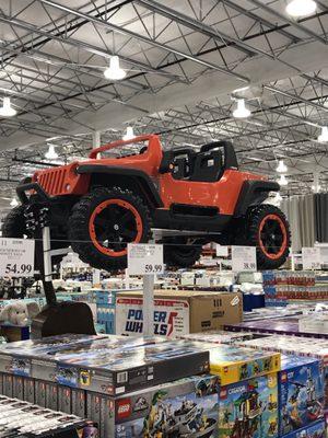 Jeeps for the kids for Xmas