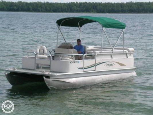 Pontoon boats for half or full day rentals.