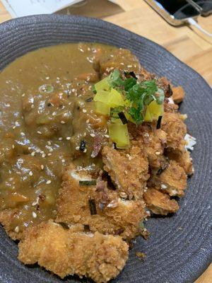 Curry Chicken Katsu Don