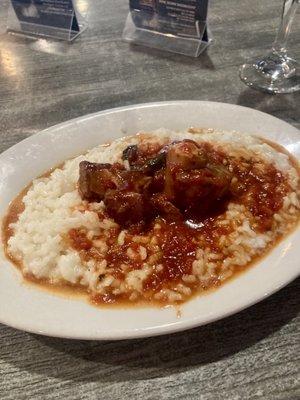 Happy hour: Ossobuco & risotto, very tender